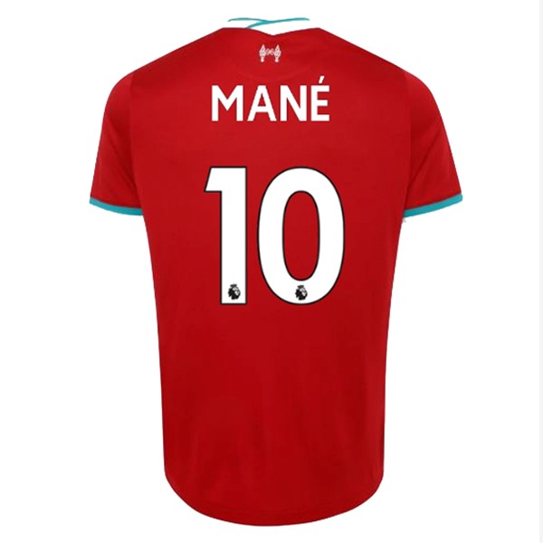 Camiseta Liverpool NO.10 Mane 1ª 2020-2021 Rojo